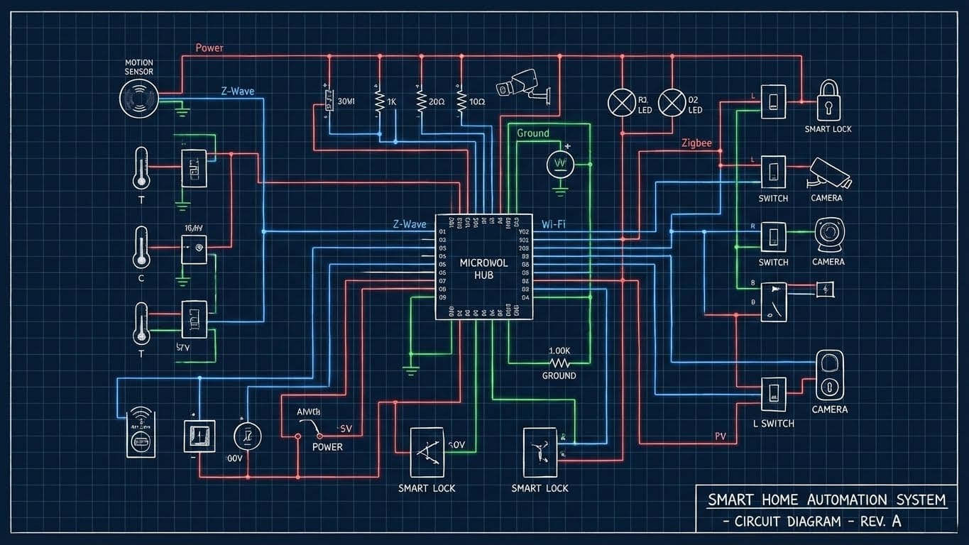 Electrical Schematic Aesthetic