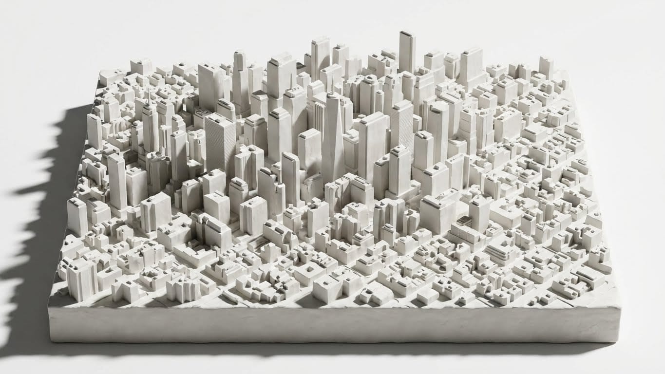 3D Massing Study Render