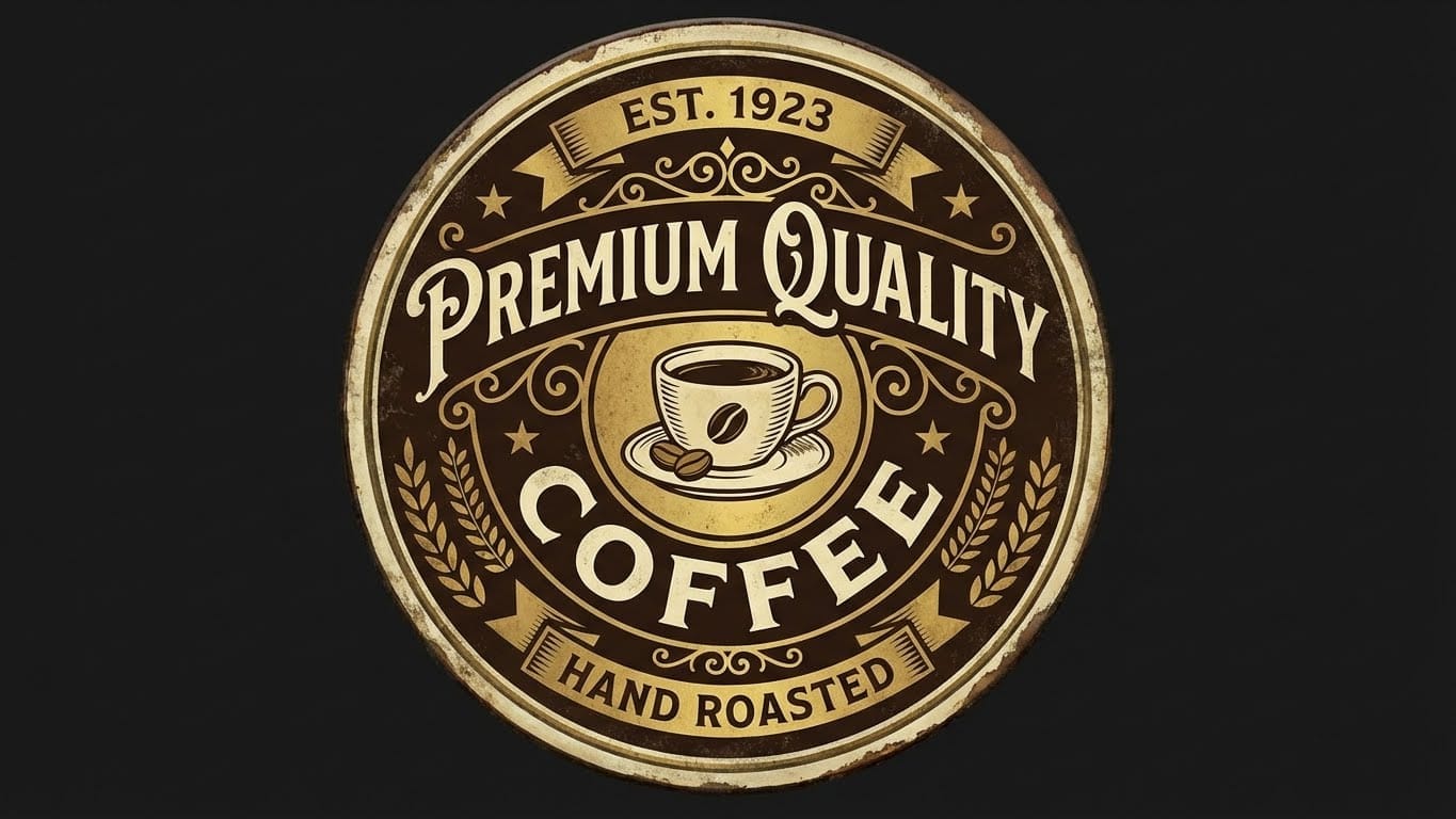 Typographic Badge concept