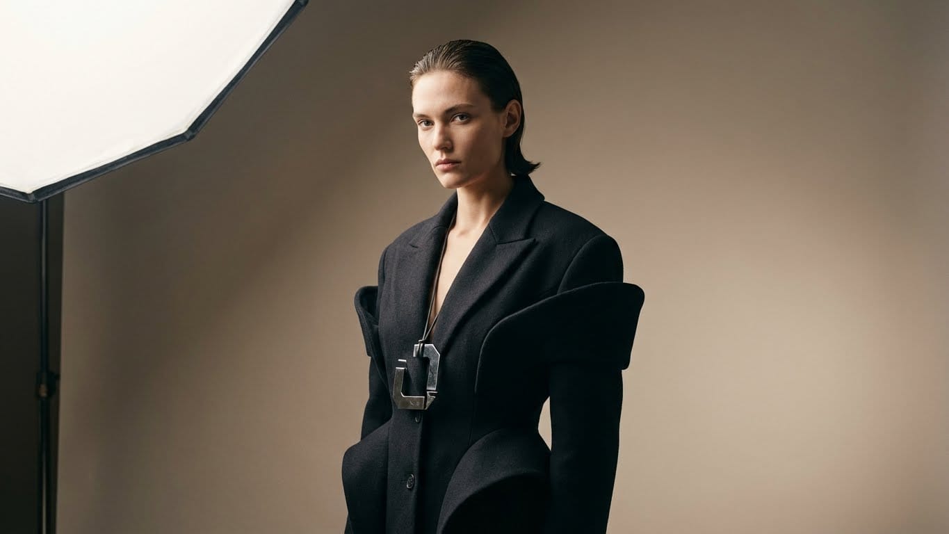 High-Fashion Studio Portrait